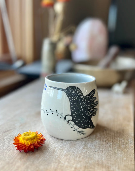 Hummingbird cup