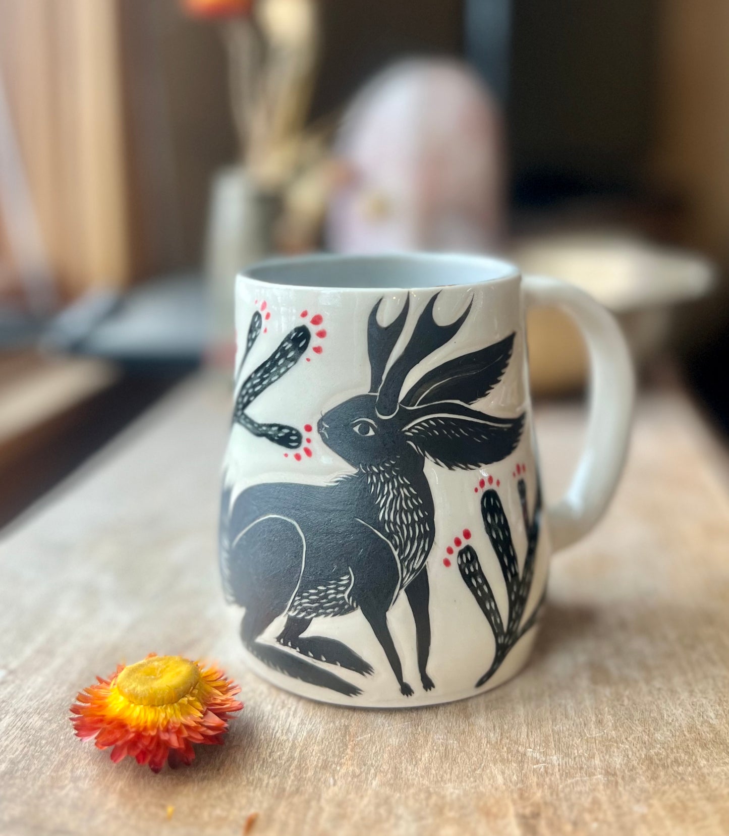 Jackalope mug